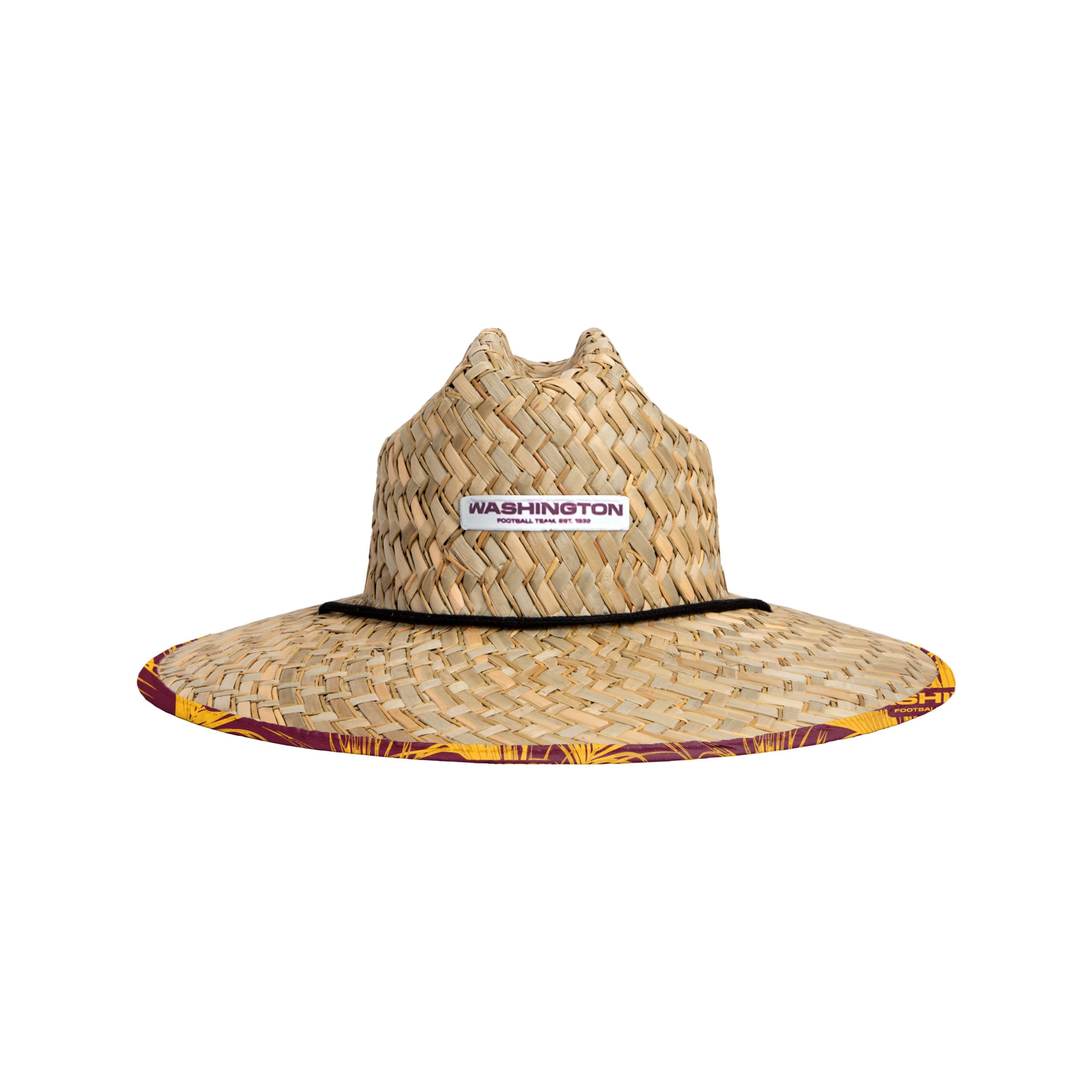 Washington Commanders Team Color Straw Hat FOCO