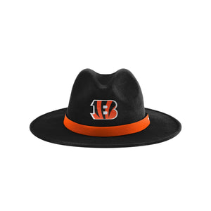 Cincinnati Bengals NFL Team Color Fedora