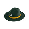 Green Bay Packers NFL Team Color Fedora