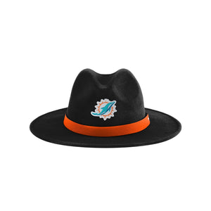 Miami Dolphins NFL Team Color Fedora