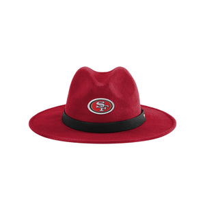 San Francisco 49ers NFL Team Color Fedora