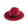 Tampa Bay Buccaneers NFL Team Color Fedora