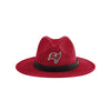 Tampa Bay Buccaneers NFL Team Color Fedora