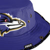 Baltimore Ravens NFL Cropped Big Logo Hybrid Boonie Hat