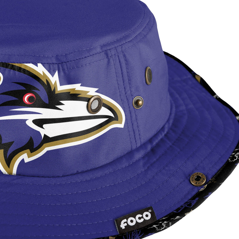 Baltimore Ravens NFL Solid Boonie Hat