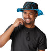 Carolina Panthers NFL Cropped Big Logo Hybrid Boonie Hat