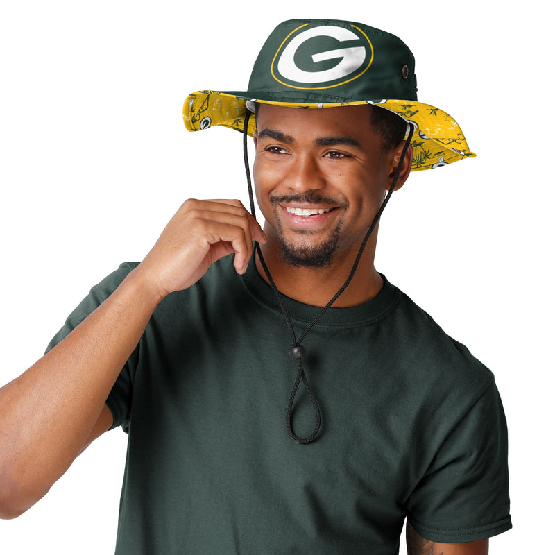 Green Bay Packers NFL Solid Hybrid Boonie Hat