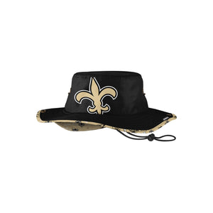 New Orleans Saints NFL Cropped Big Logo Hybrid Boonie Hat