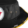 Pittsburgh Steelers NFL Cropped Big Logo Hybrid Boonie Hat