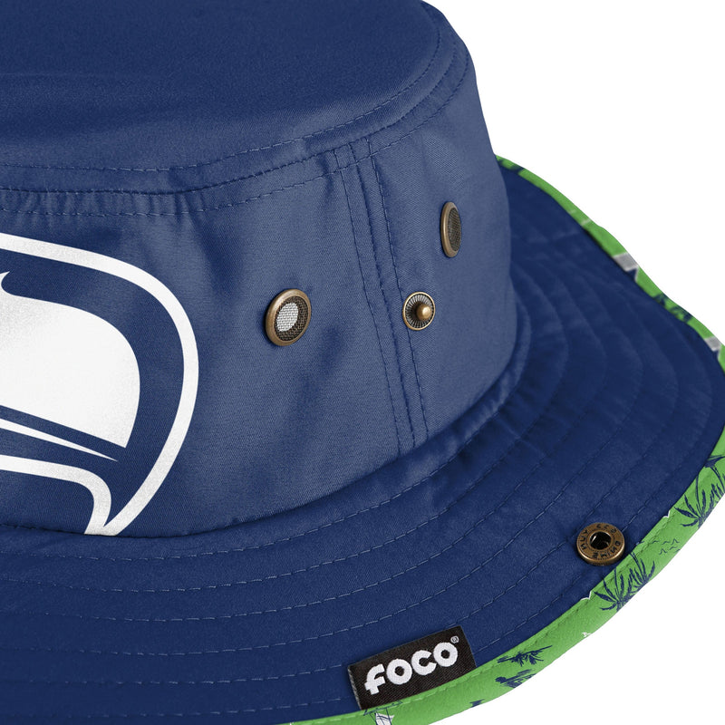 Seattle Seahawks Womens White Hybrid Boonie Hat