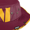 Washington Commanders NFL Cropped Big Logo Hybrid Boonie Hat