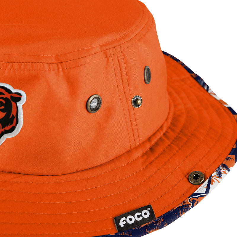 Chicago Bears NFL Solid Hybrid Boonie Hat