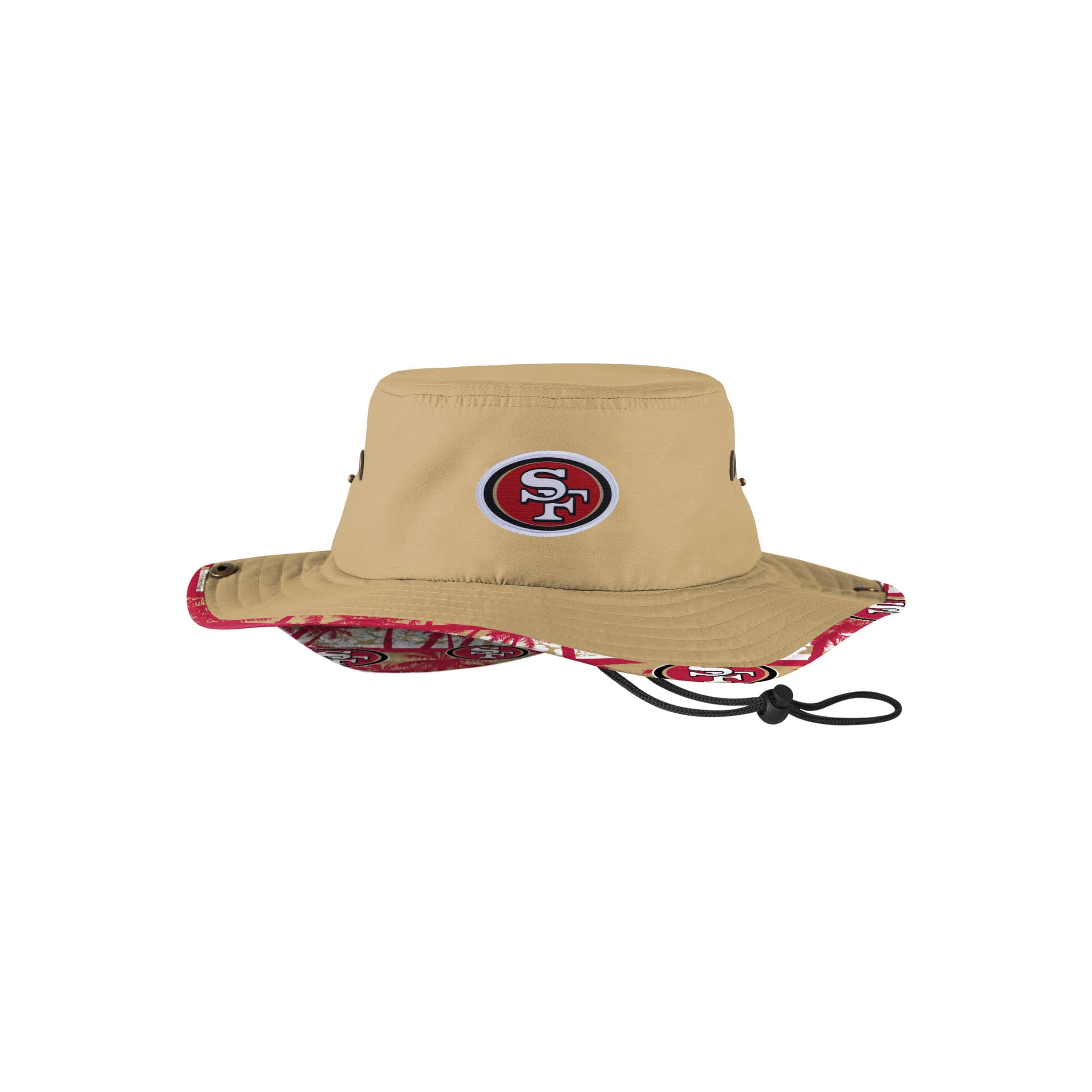 San Francisco 49ers NFL Cropped Big Logo Hybrid Boonie Hat