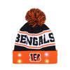 Cincinnati Bengals NFL Snow Stealer Light Up Beanie