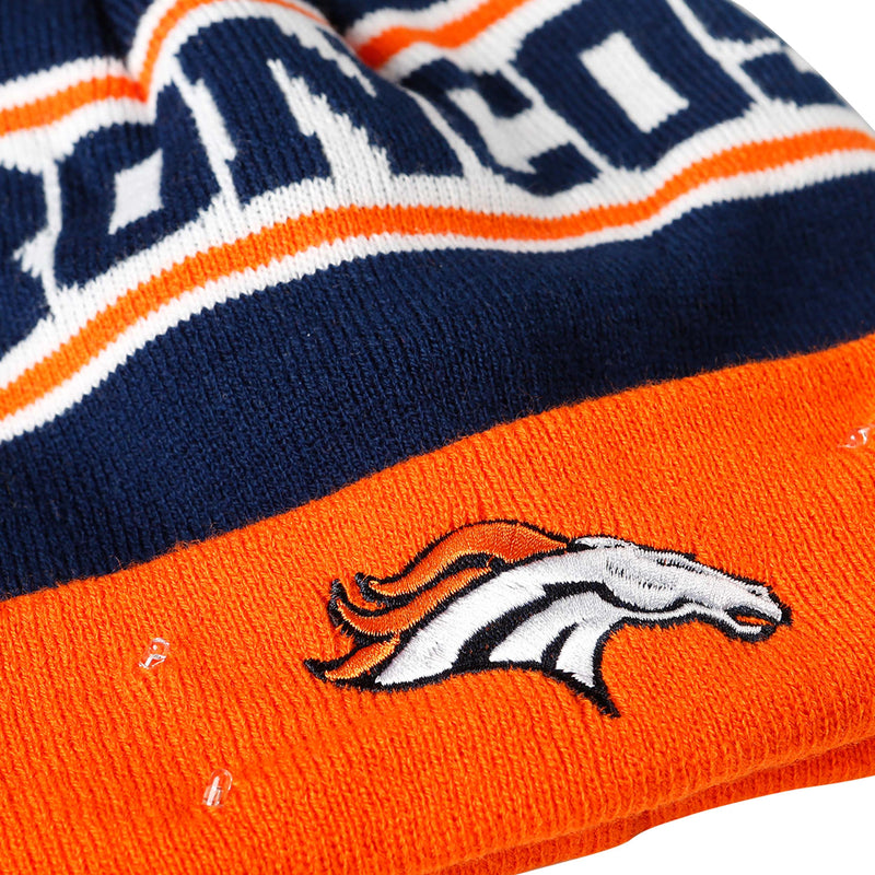 FOCO Adult's NFL Denver Broncos Light Up Beanie