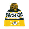 Green Bay Packers NFL Snow Stealer Light Up Beanie