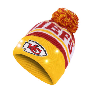 Kansas City Chiefs NFL Snow Stealer Light Up Beanie