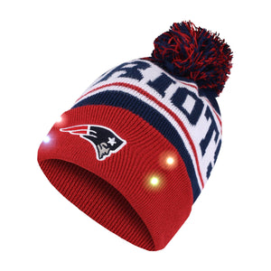 New England Patriots NFL Snow Stealer Light Up Beanie