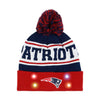 New England Patriots NFL Snow Stealer Light Up Beanie