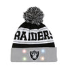 Las Vegas Raiders NFL Snow Stealer Light Up Beanie