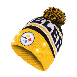Pittsburgh Steelers NFL Snow Stealer Light Up Beanie