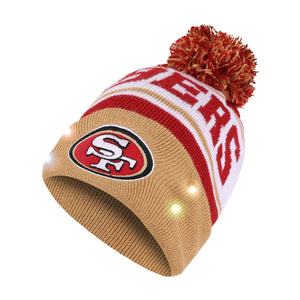 San Francisco 49ers NFL Snow Stealer Light Up Beanie