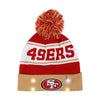 San Francisco 49ers NFL Snow Stealer Light Up Beanie