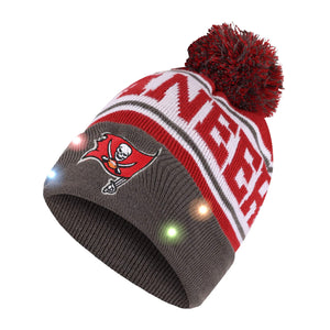 Tampa Bay Buccaneers NFL Snow Stealer Light Up Beanie