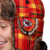Kansas City Chiefs NFL Wordmark Flannel Trapper Hat