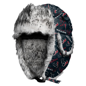 Houston Texans NFL Repeat Print Trapper Hat