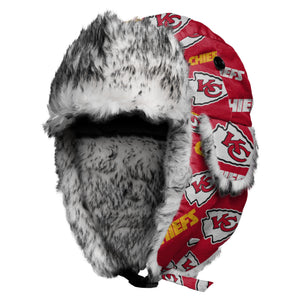Kansas City Chiefs NFL Repeat Print Trapper Hat