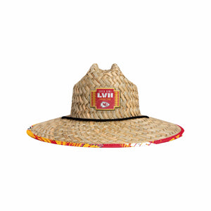 Kansas City Chiefs NFL Super Bowl LVII Champions Straw Hat