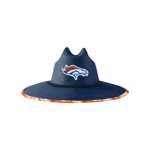 Denver Broncos NFL Team Color Straw Hat