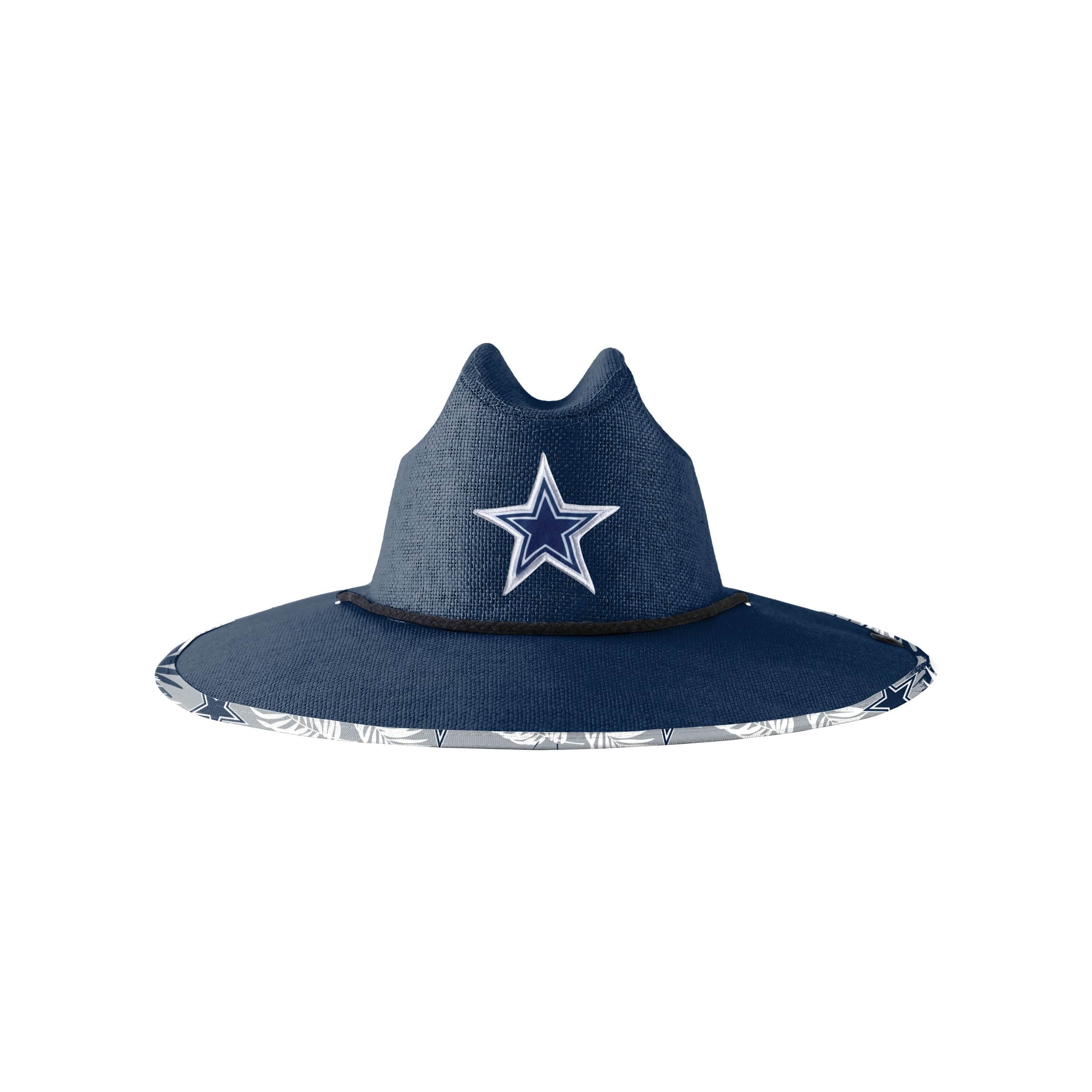 Sun Hat Dallas Cowboys Floral Straw Hat 2x Dallas Cowboy Unisex