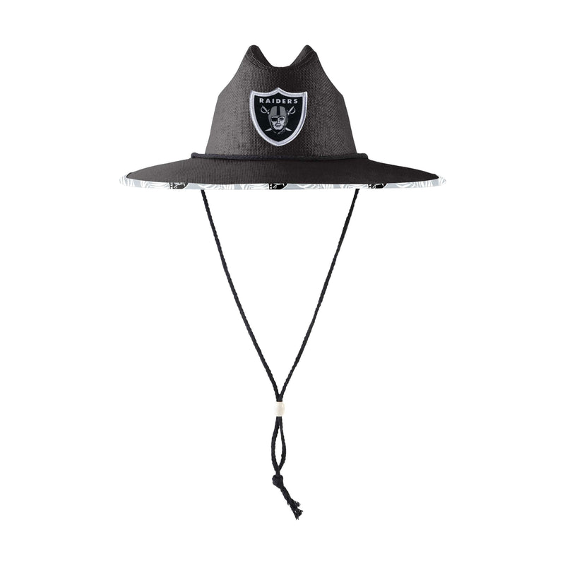 Las Vegas Raiders NFL Team Color Straw Hat