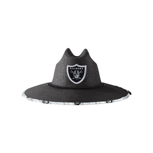 Las Vegas Raiders NFL Team Color Straw Hat