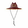 Washington Commanders NFL Team Color Straw Hat