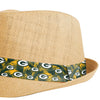 Green Bay Packers NFL Trilby Straw Hat