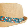 Miami Dolphins NFL Trilby Straw Hat