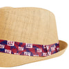 New York Giants NFL Trilby Straw Hat