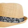 Las Vegas Raiders NFL Trilby Straw Hat