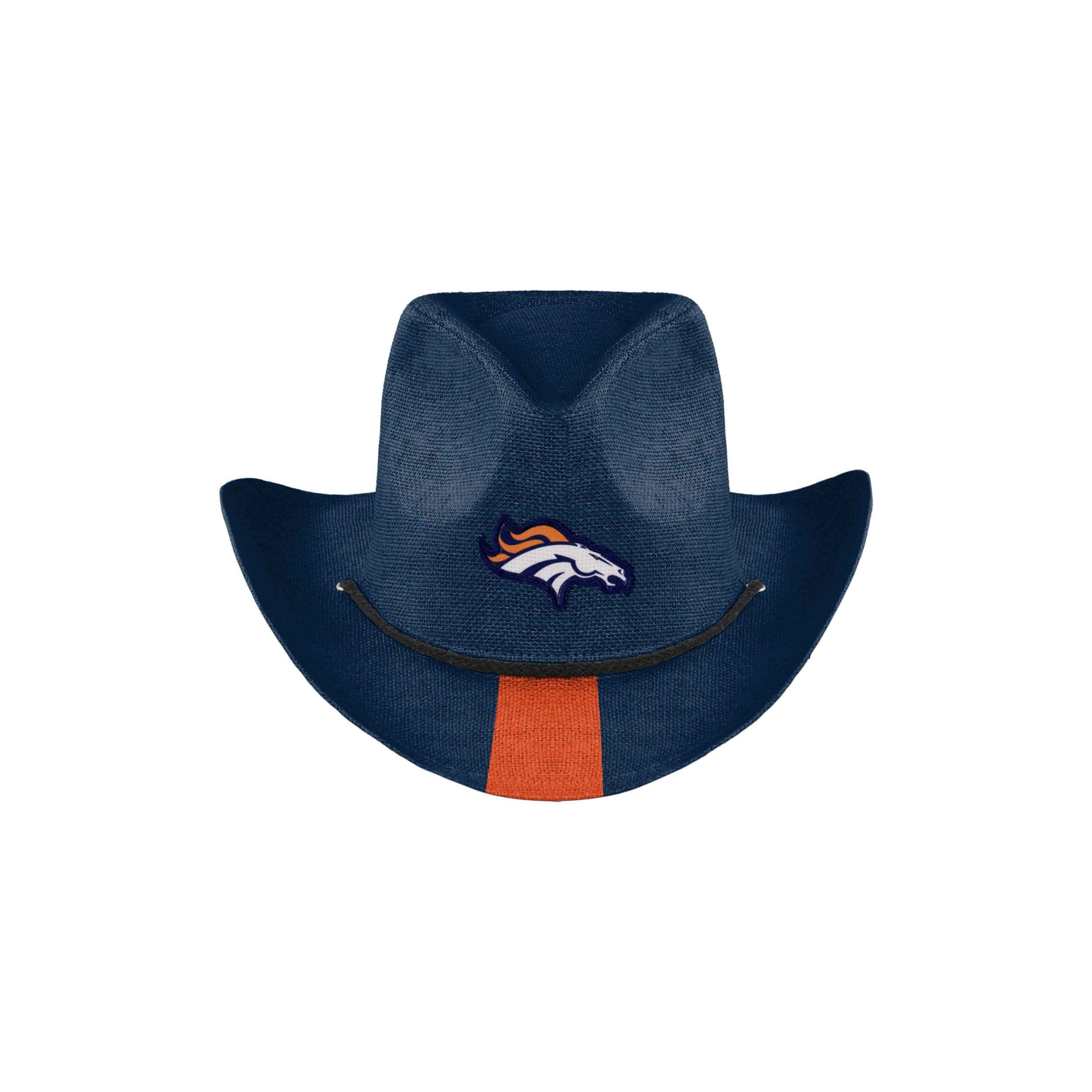 Denver Broncos NFL Team Stripe Cowboy Hat