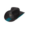 Jacksonville Jaguars NFL Team Stripe Cowboy Hat