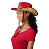 Kansas City Chiefs NFL Team Stripe Cowboy Hat