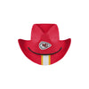 Kansas City Chiefs NFL Team Stripe Cowboy Hat