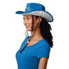 Los Angeles Chargers NFL Team Stripe Cowboy Hat