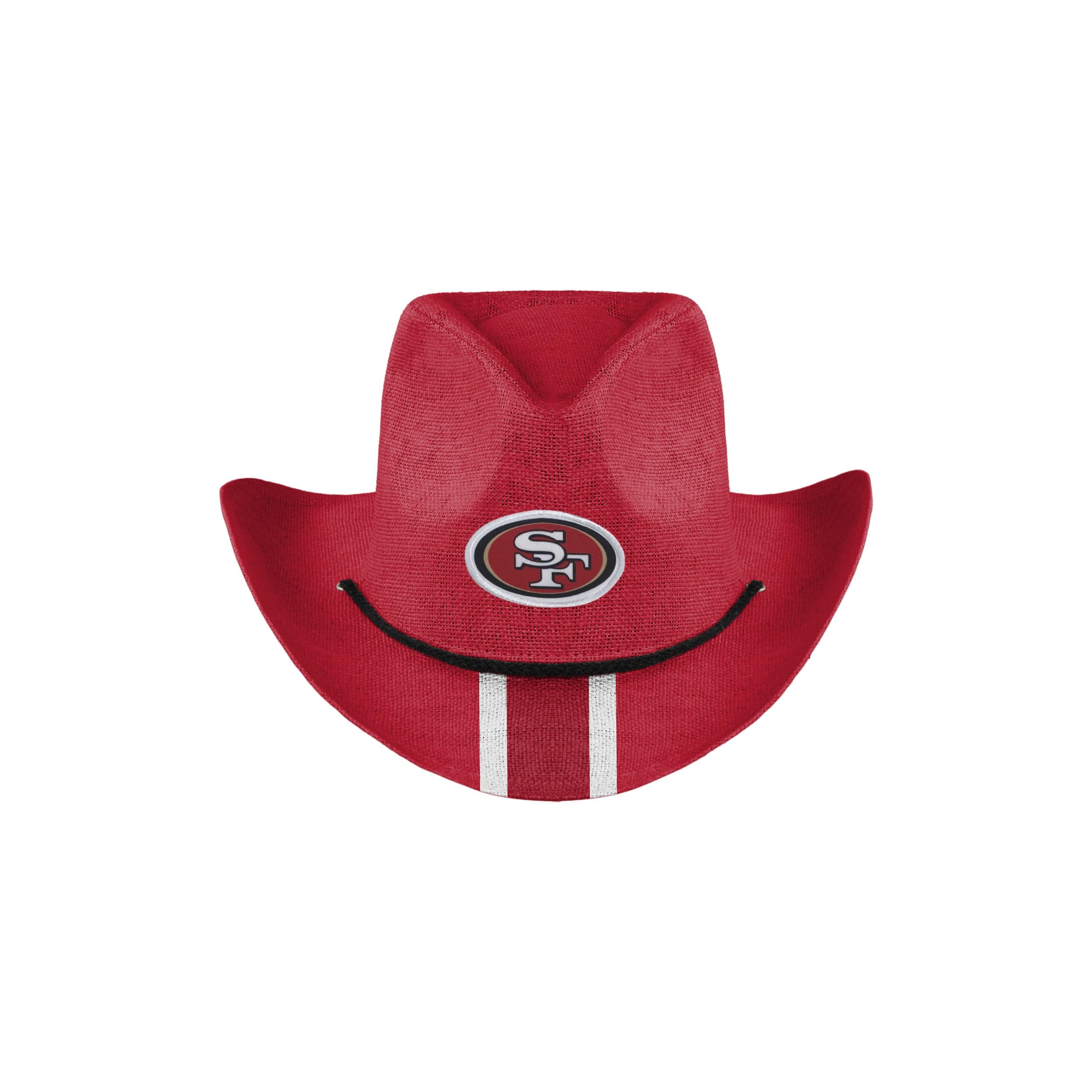 San Francisco 49ers NFL Team Stripe Cowboy Hat