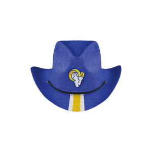 Los Angeles Rams NFL Team Stripe Cowboy Hat