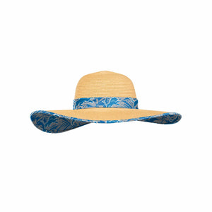 Detroit Lions NFL Womens Floral Straw Hat