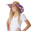 New York Giants NFL Womens Floral Straw Hat